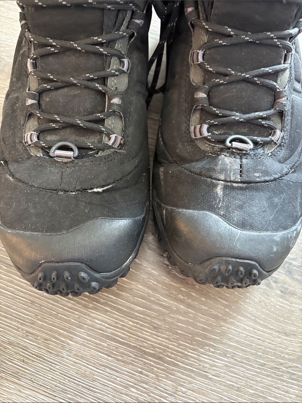 Merrill Vibram sole, Black Winter Snow Boots - Picture 6 of 6